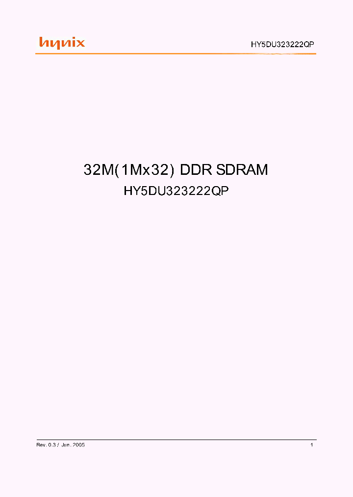 HY5DU323222QP_4849841.PDF Datasheet