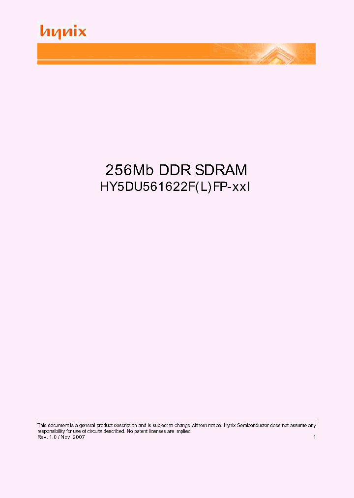 HY5DU561622FFP-D43I_4697109.PDF Datasheet