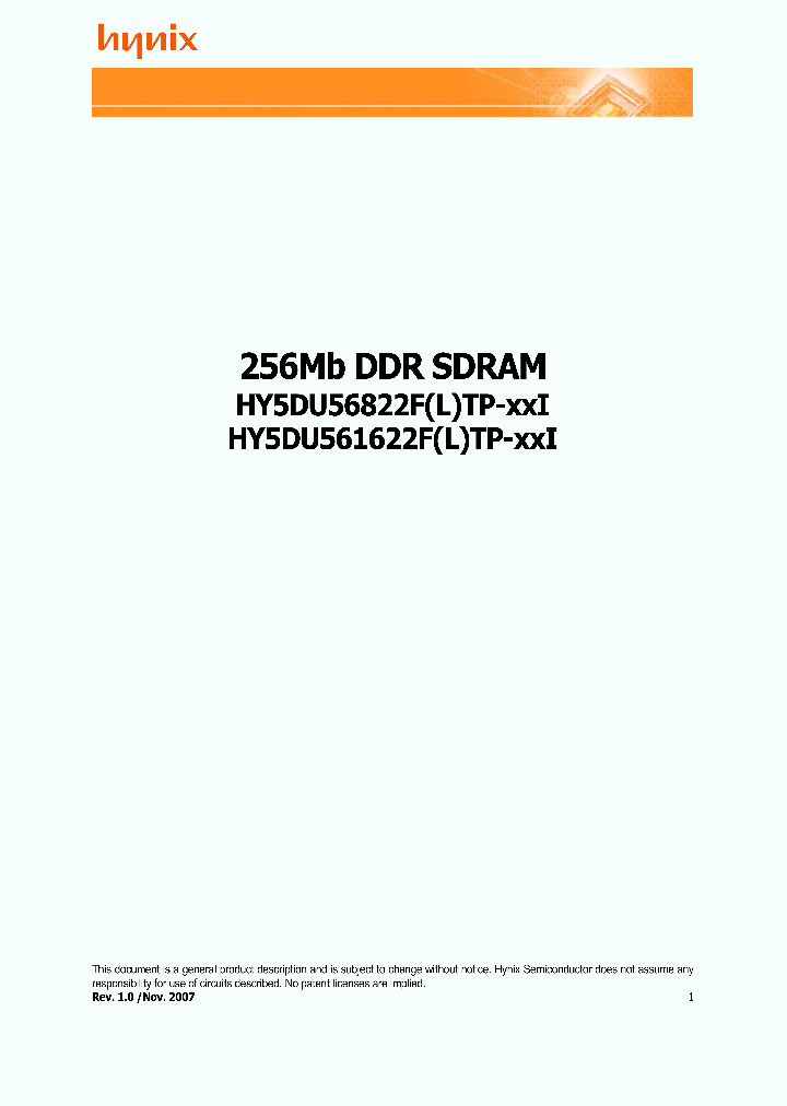 HY5DU56822FTP-D43I_4566913.PDF Datasheet