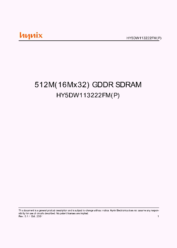 HY5DW113222FMP-2_4532903.PDF Datasheet
