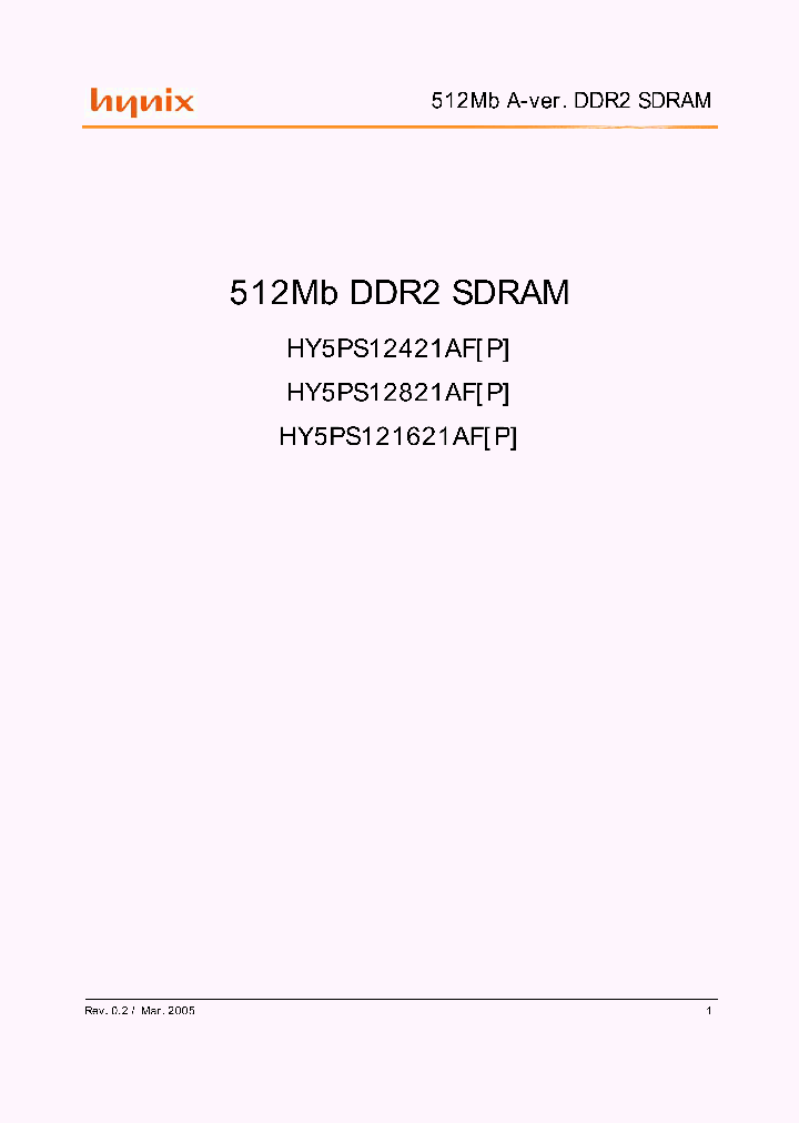 HY5PS121621AF_4531800.PDF Datasheet