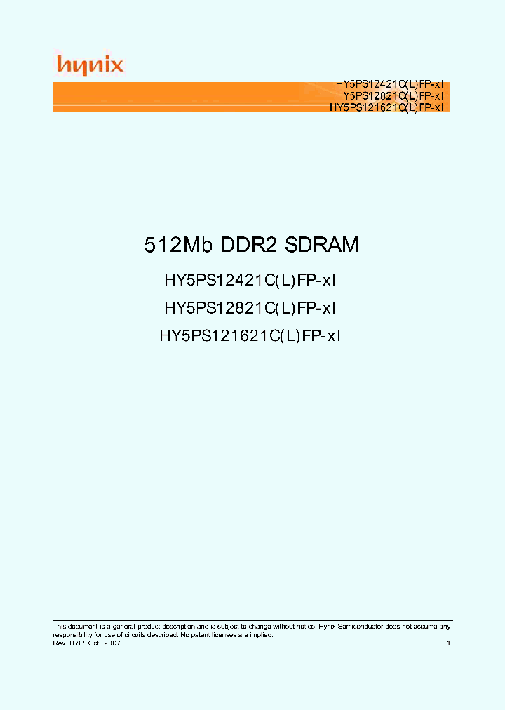 HY5PS121621CFP-C4I_4531829.PDF Datasheet