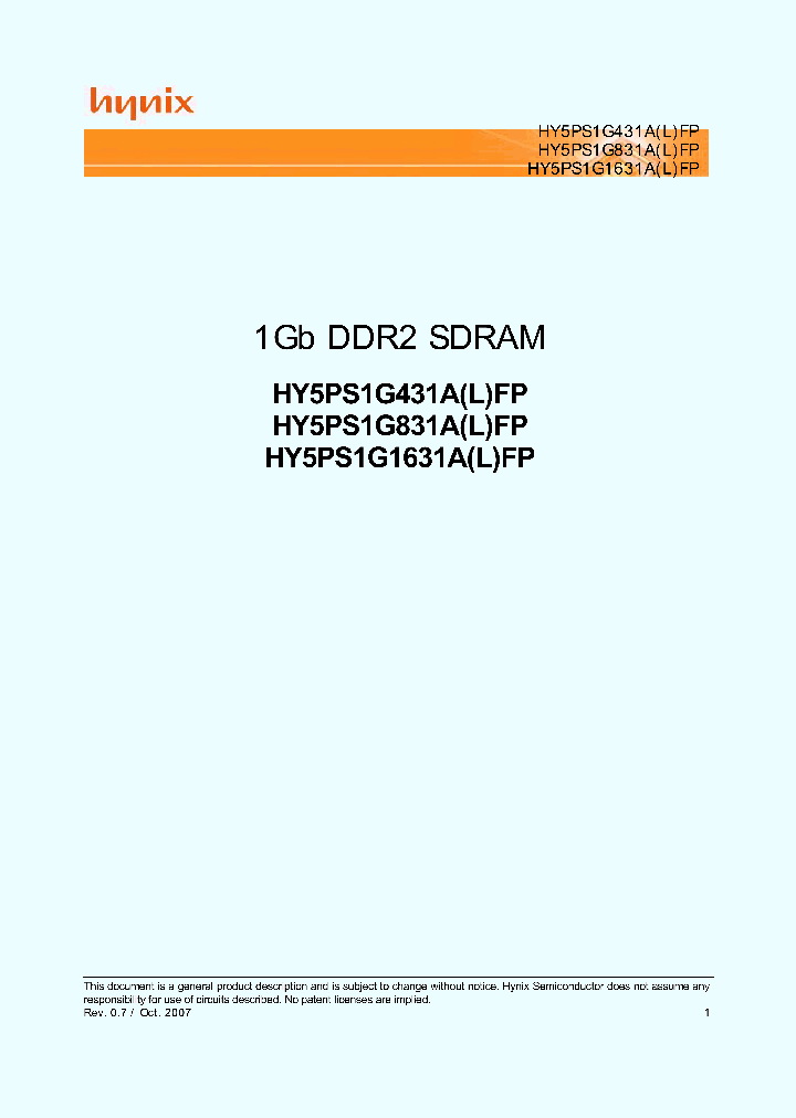 HY5PS1G831AFP_4681184.PDF Datasheet