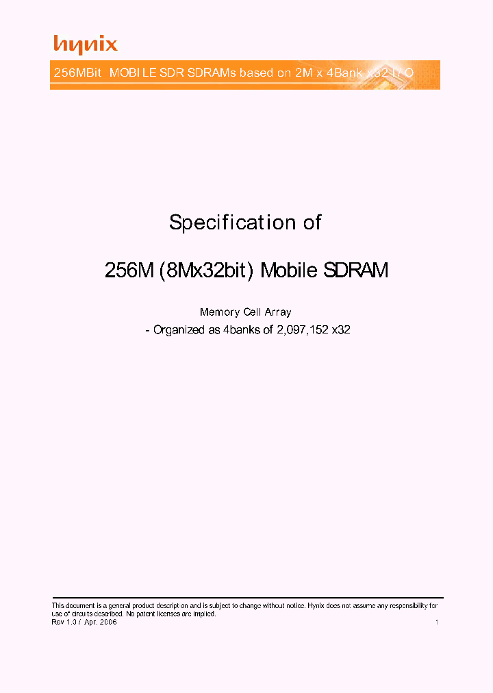HY5S5B2BLF-6E_4545572.PDF Datasheet