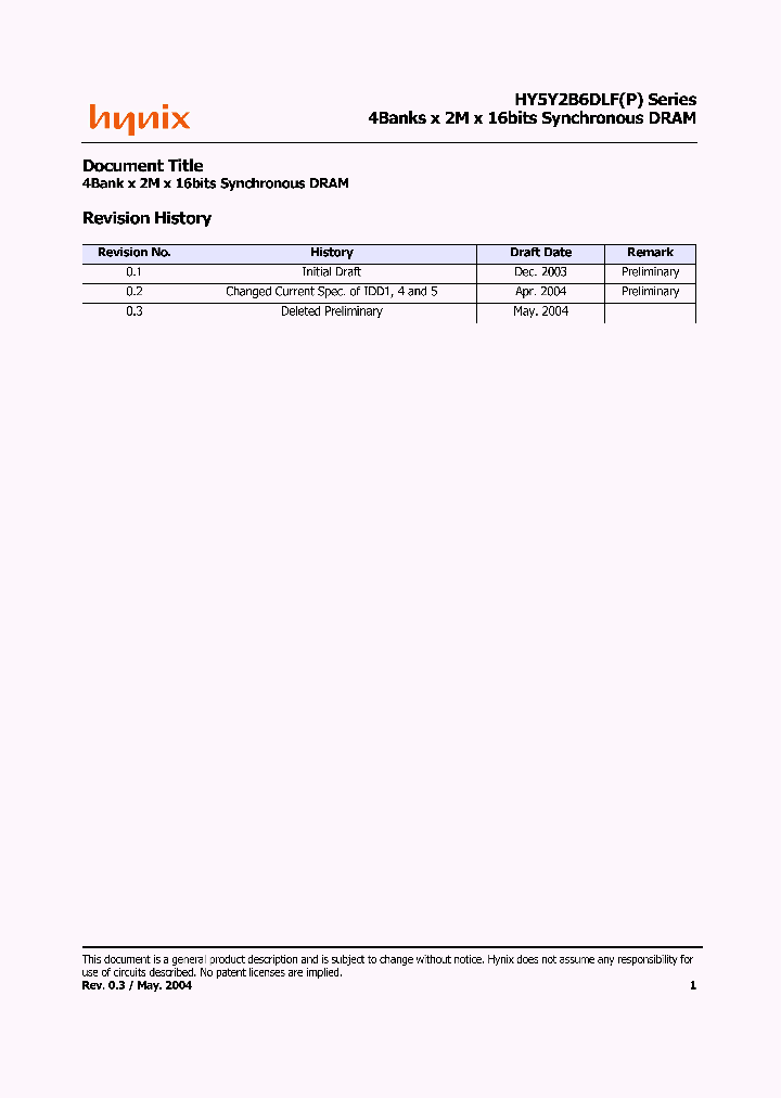HY5Y2B6DLF-HE_4612654.PDF Datasheet