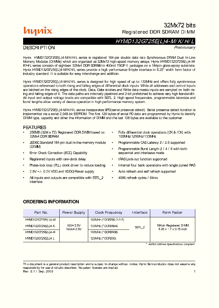 HYMD132G725EL4-H_4534081.PDF Datasheet