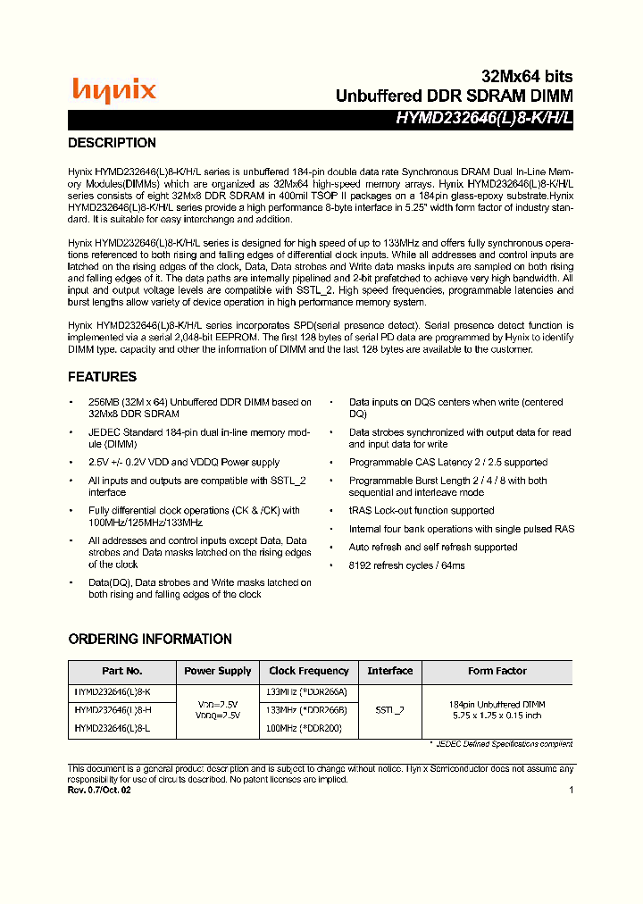 HYMD2326468-H_4538303.PDF Datasheet