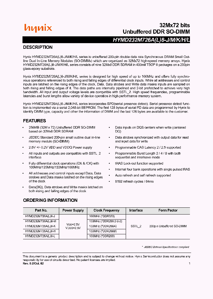 HYMD232M726AL8-H_4551299.PDF Datasheet