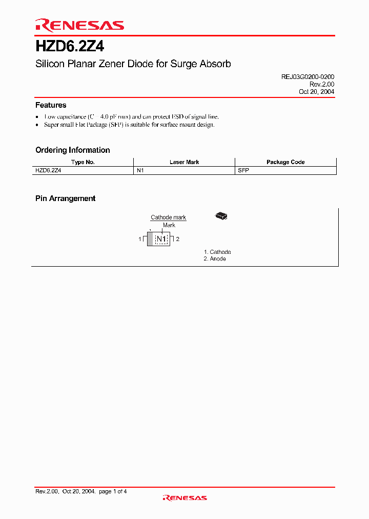 HZD62Z4_4265153.PDF Datasheet