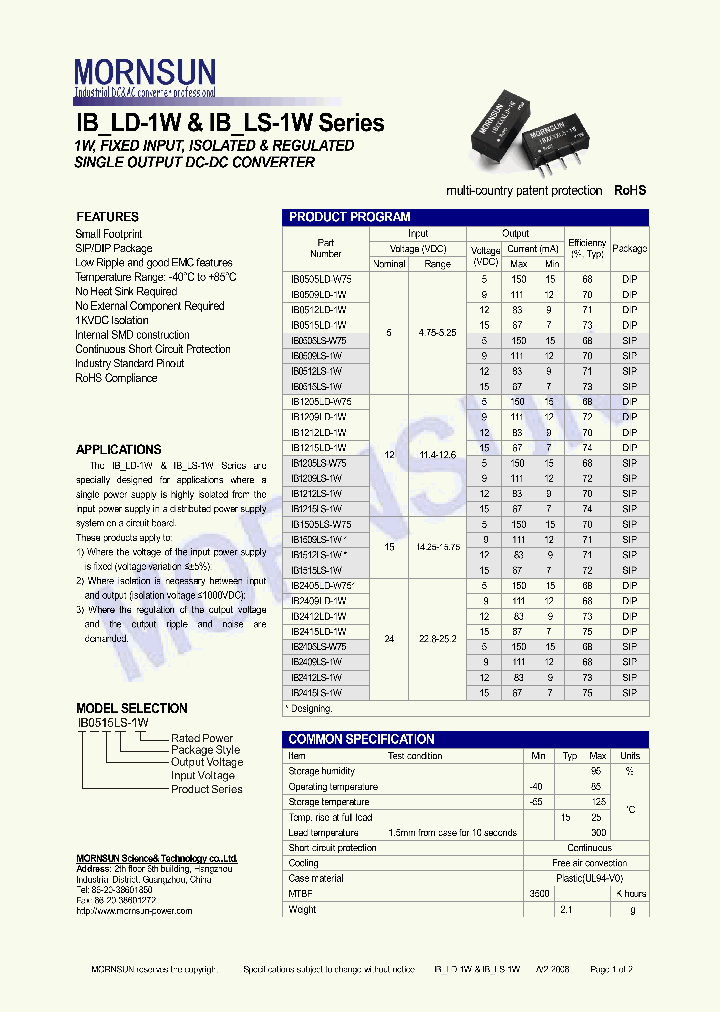 IB0505LD-W75_4397801.PDF Datasheet