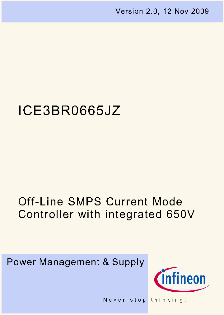 ICE3BR0665JZ_4535041.PDF Datasheet