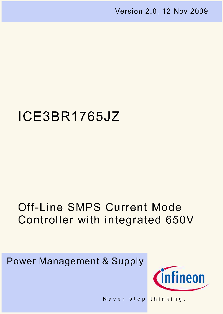 ICE3BR1765JZ_4570064.PDF Datasheet