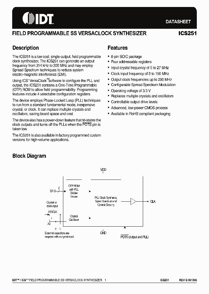ICS251PMLF_4195658.PDF Datasheet