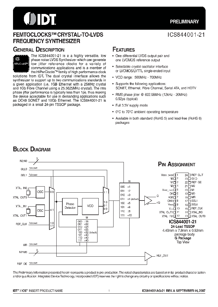 ICS844001-21_4189168.PDF Datasheet