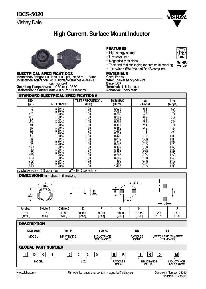 IDCS-5020_4380493.PDF Datasheet