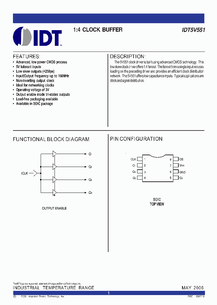 IDT5V551_4470125.PDF Datasheet