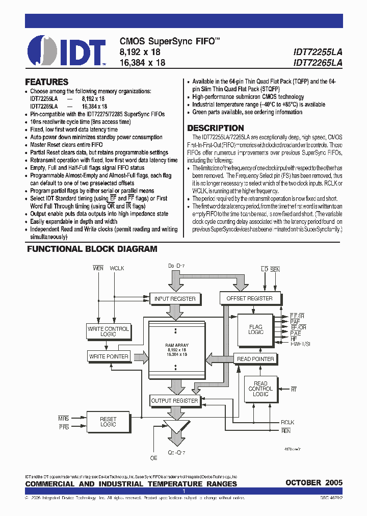 IDT72255LA20TFG_4342000.PDF Datasheet