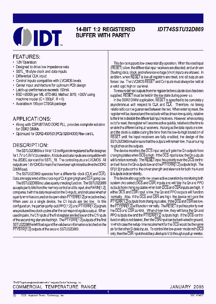 IDT74SSTU32D869_4331486.PDF Datasheet