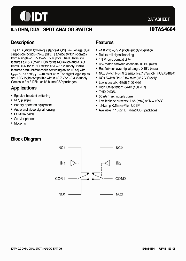 IDTAS4684_4183589.PDF Datasheet