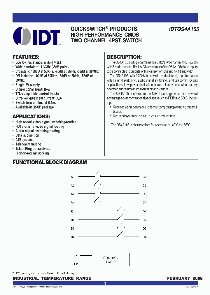 IDTQS4A10509_4811031.PDF Datasheet