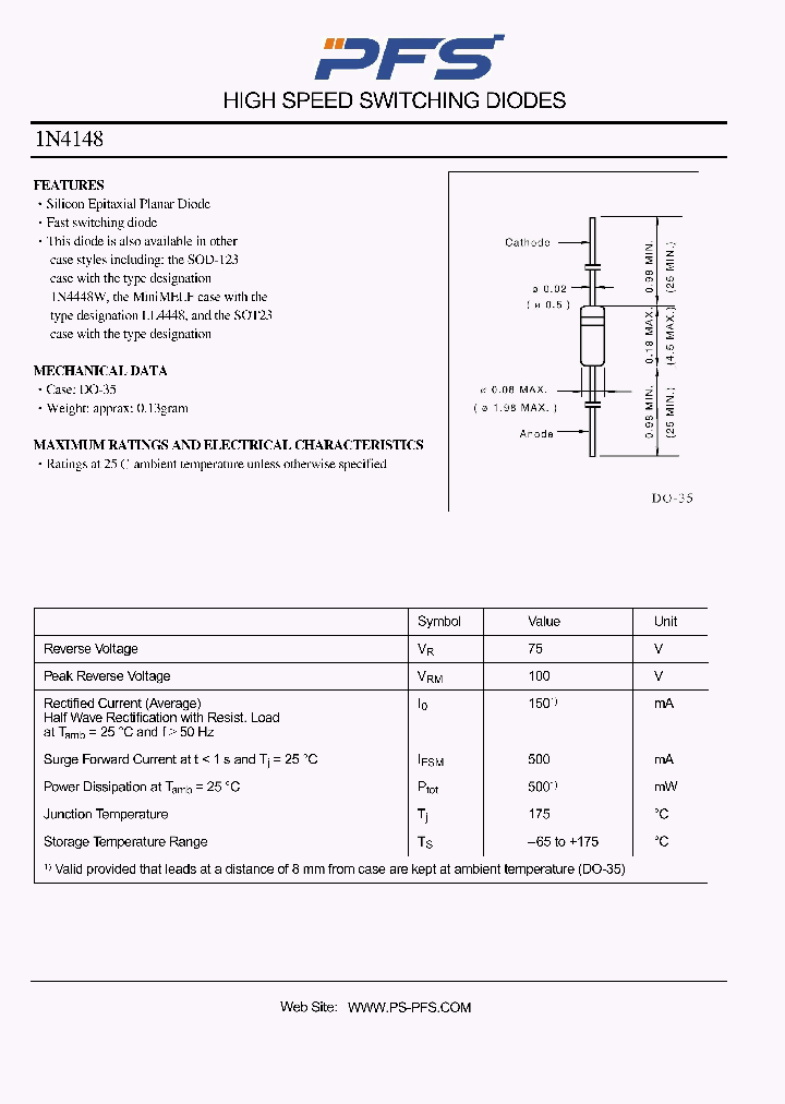 IN4148_4850862.PDF Datasheet