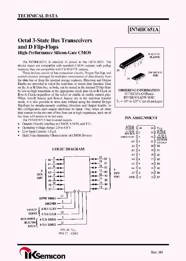 IN74HC651A_4602536.PDF Datasheet