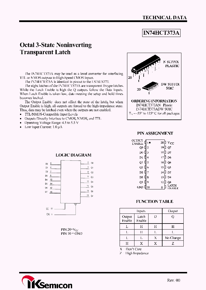IN74HCT373A_4365892.PDF Datasheet
