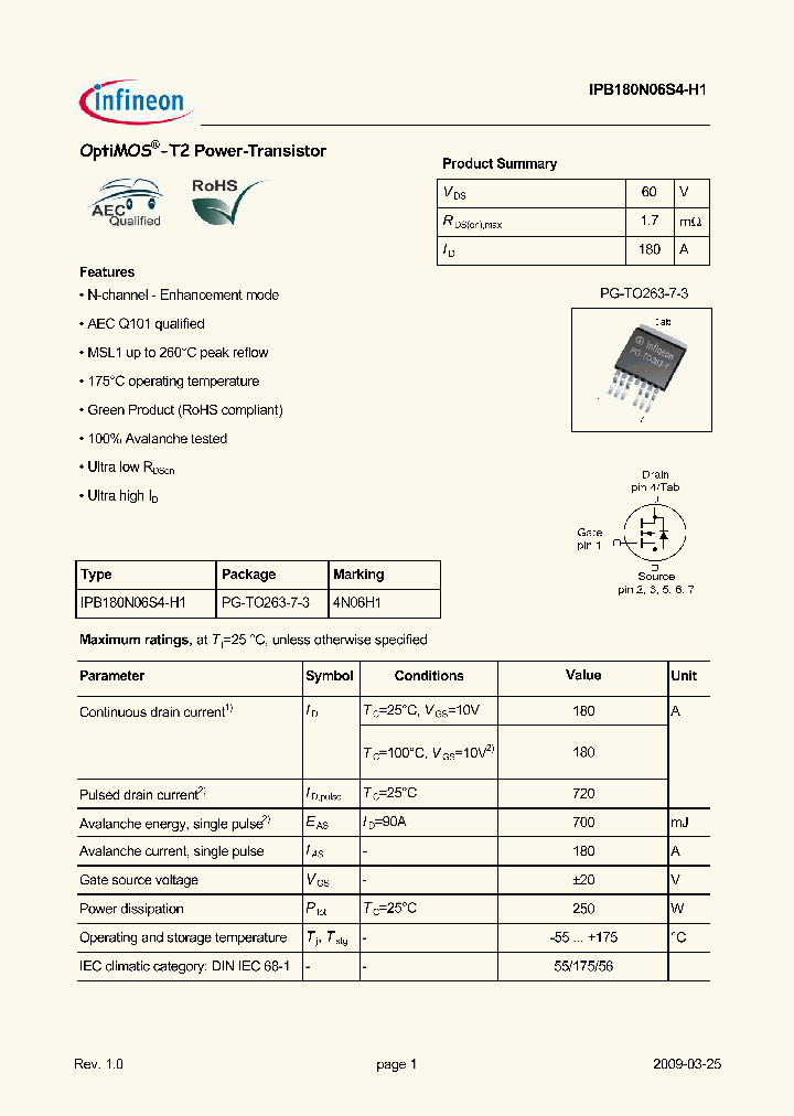 IPB180N06S4-H1_4581388.PDF Datasheet