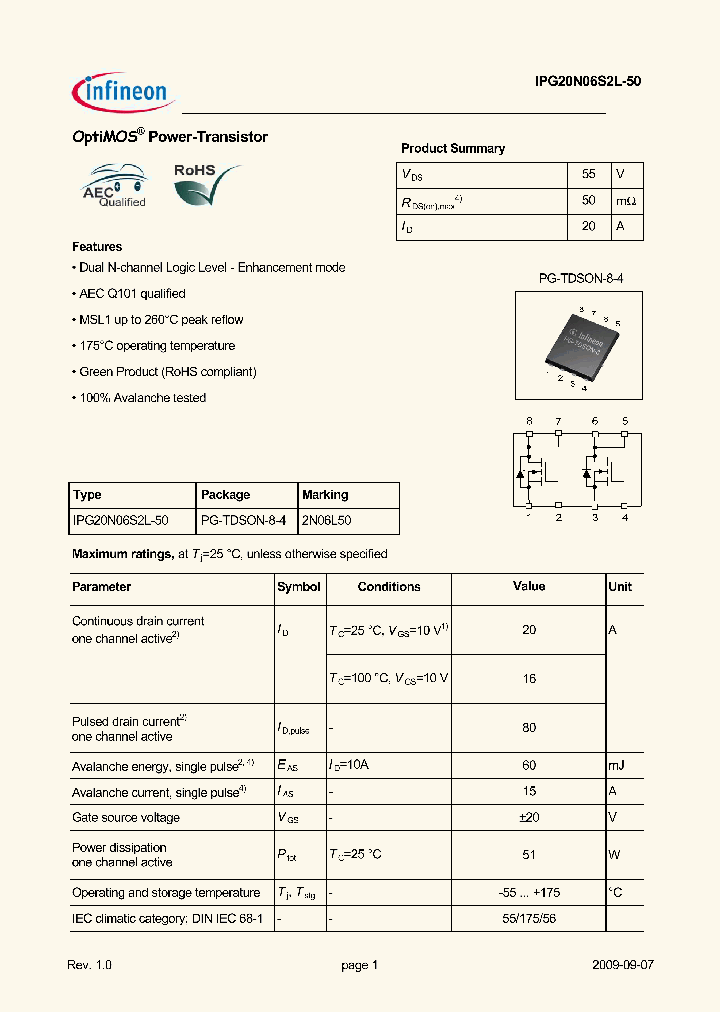 IPG20N06S2L-50_4611719.PDF Datasheet
