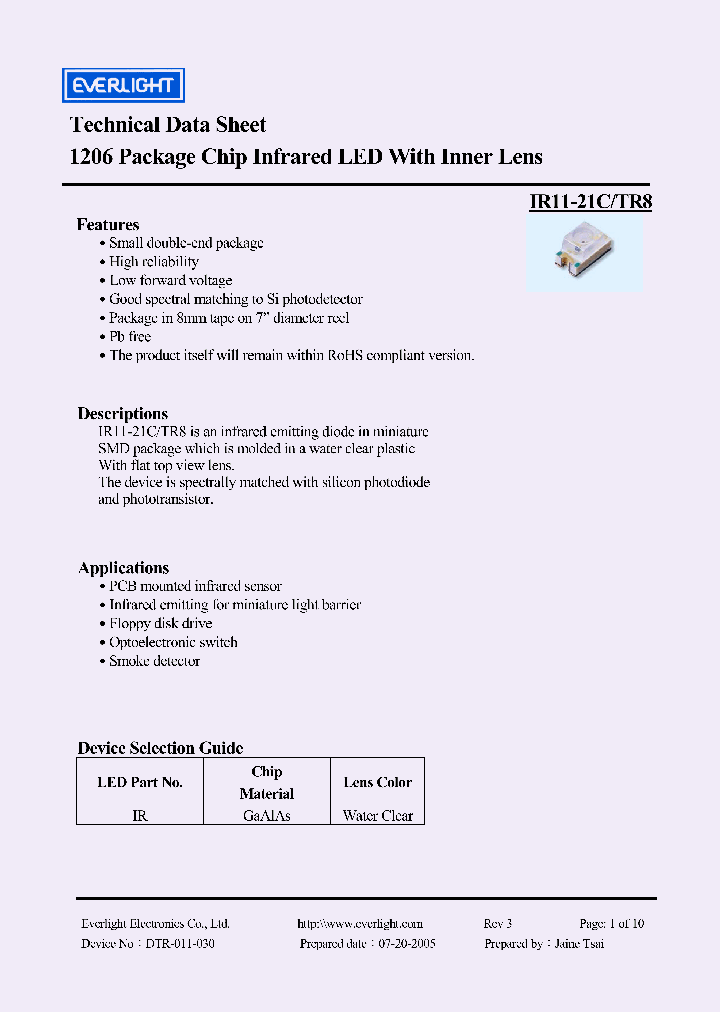 IR11-21C-TR8_4609000.PDF Datasheet