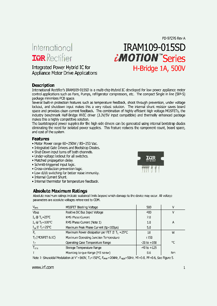 IRAM109-015SD_4597472.PDF Datasheet