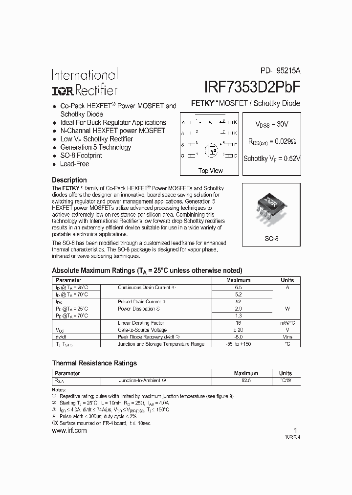 IRF7353D2PBF_4398997.PDF Datasheet
