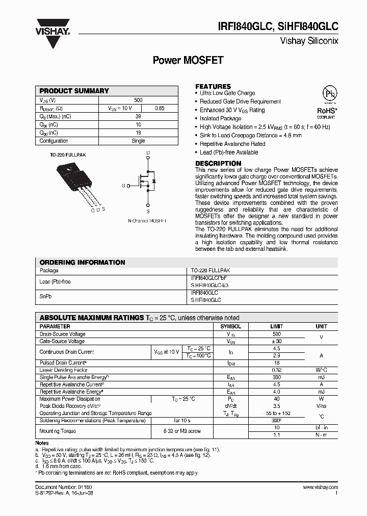 IRFI840GLC_4457722.PDF Datasheet