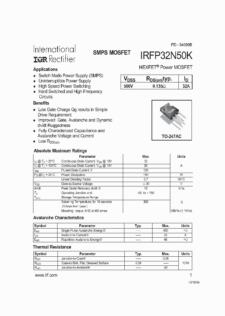 IRFP32N50K04_4444833.PDF Datasheet