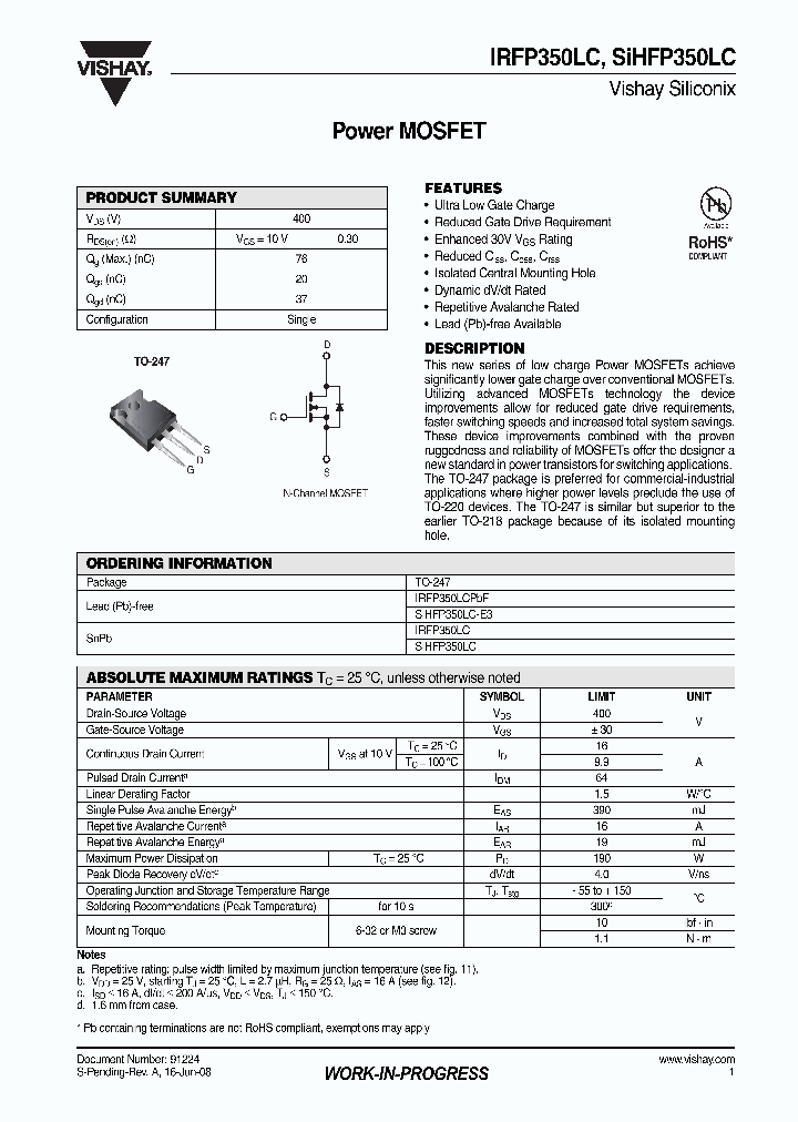 IRFP350LC_4371738.PDF Datasheet