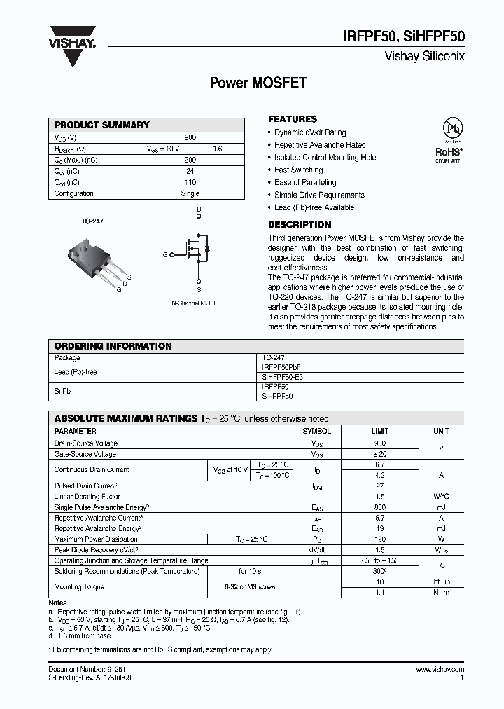 IRFPF50_4271892.PDF Datasheet