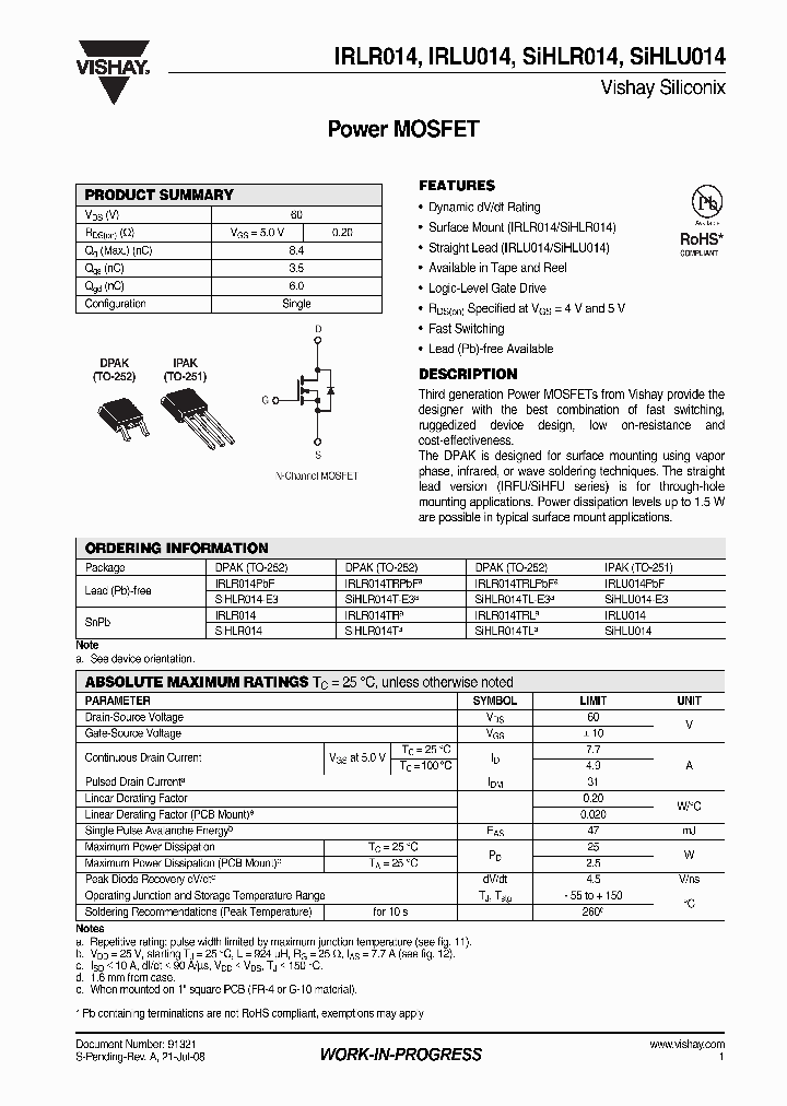 IRLR014_4252748.PDF Datasheet