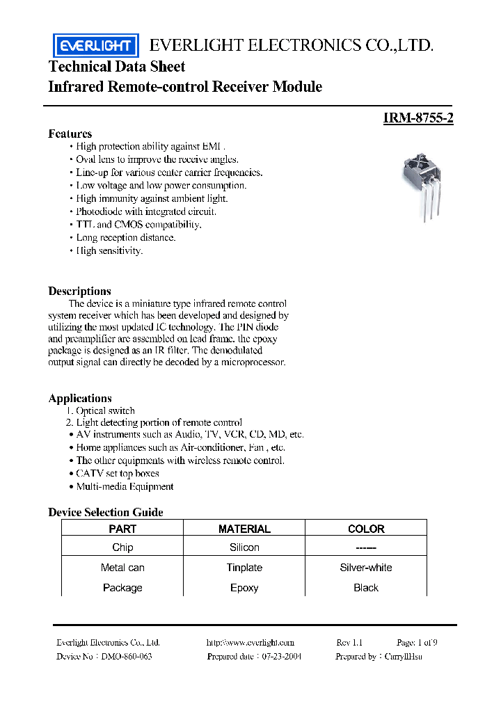 IRM-8755-2_4180263.PDF Datasheet