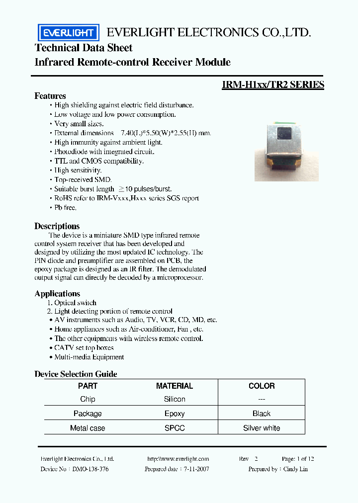 IRM-H140-TR2_4194465.PDF Datasheet