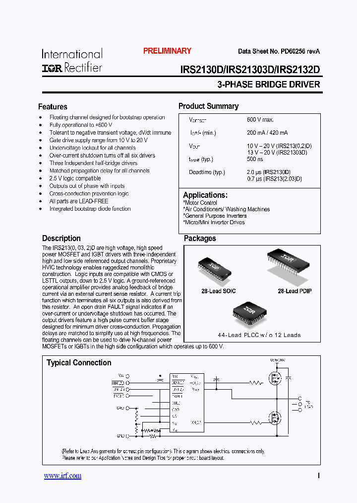 IRS21303DJPBF_4205067.PDF Datasheet