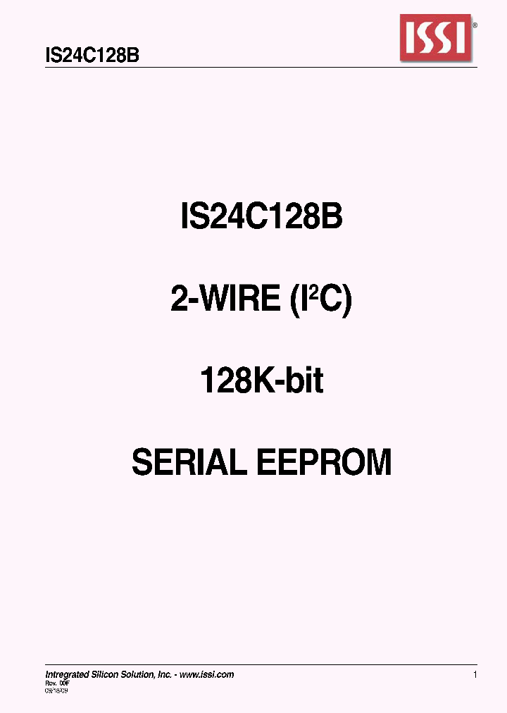 IS24C128B-2ZLI-TR_4655975.PDF Datasheet