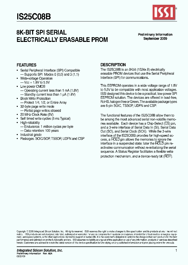 IS25C08B-2UDLI-TR_4515692.PDF Datasheet