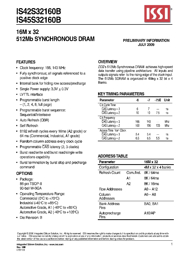 IS42S32160B_4552184.PDF Datasheet