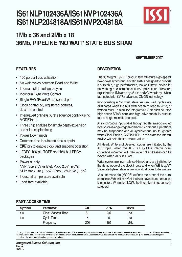 IS61NVP102436A_4509290.PDF Datasheet