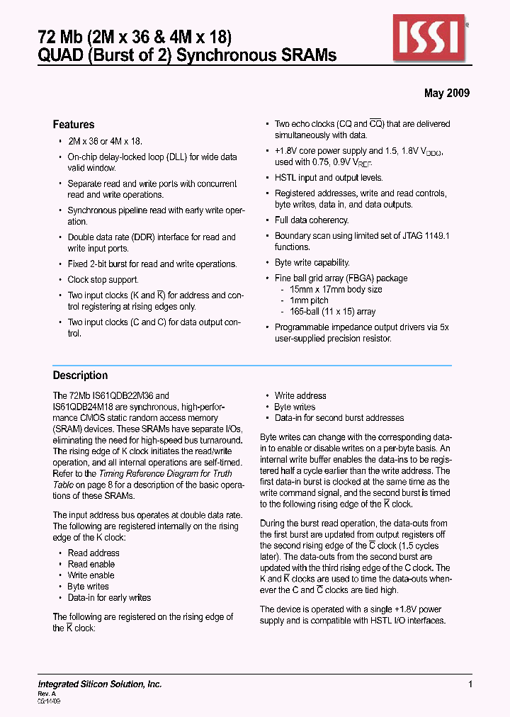 IS61QDB22M36-250M3_4859807.PDF Datasheet