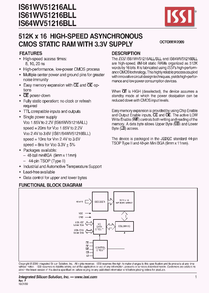 IS61WV51216BLL_4587739.PDF Datasheet