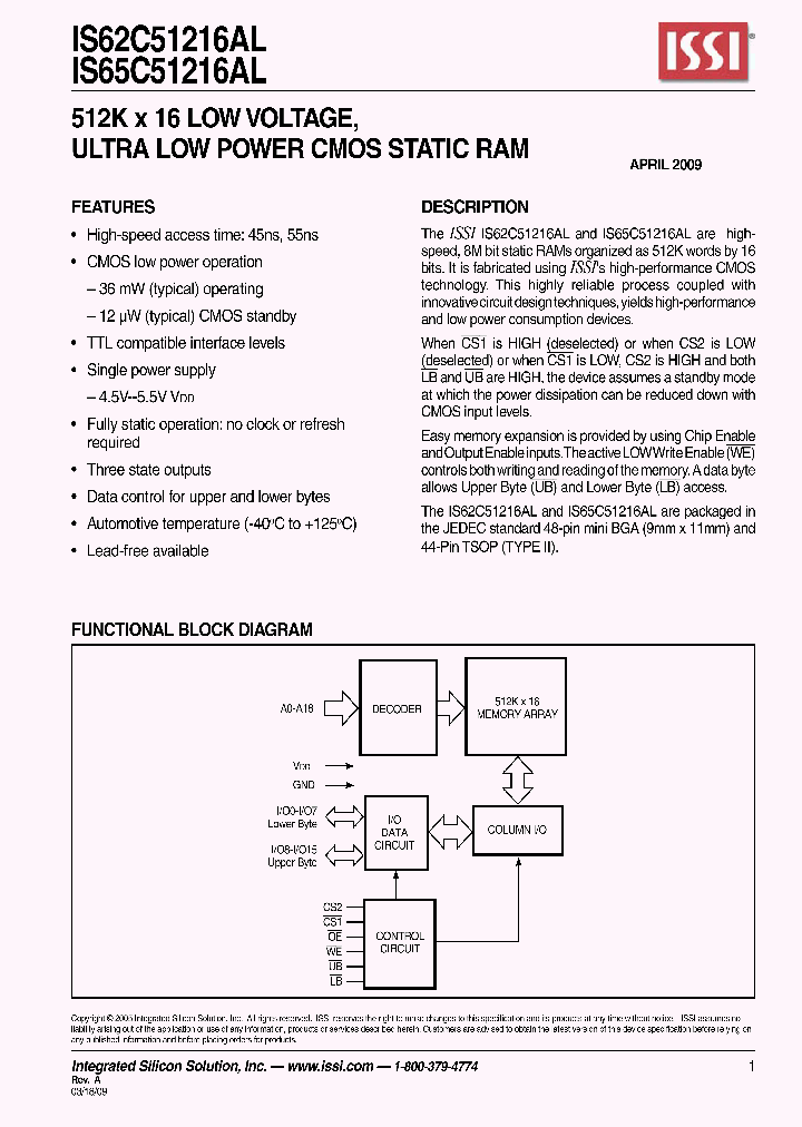 IS62C51216AL_4678581.PDF Datasheet