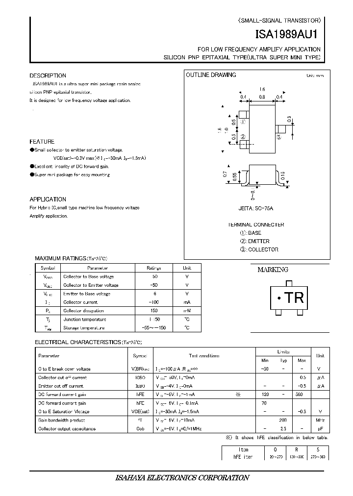 ISA1989AU1_4355296.PDF Datasheet