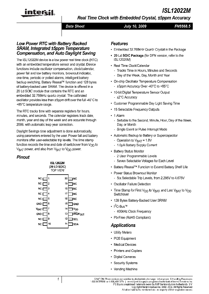 ISL12022M09_4759533.PDF Datasheet
