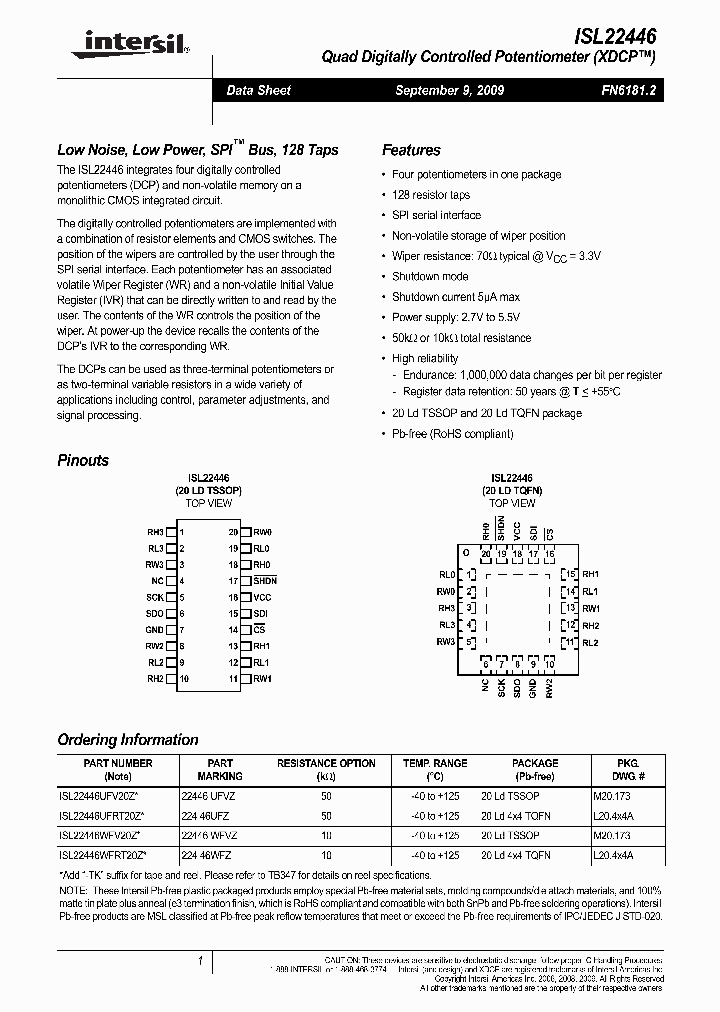 ISL22446UFRT20Z_4919168.PDF Datasheet